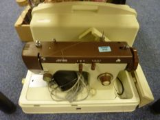 Jones 674N electric sewing machine in original case