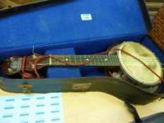 Gorge Formby edition ukulele, cased