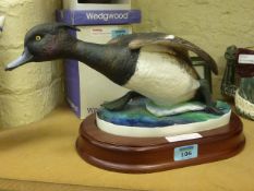 Crown Staffordshire Ltd. Ed. 'Tufted Duck' after a design by Peter Scott No. 220/250 with
