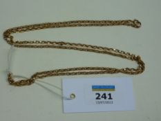 Chain necklace approx 17gm