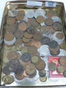 Box of miscellaneous coins