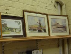 'Grand Turk Whitby' and 'Roseberry Topping' two signed limited edition prints after John Freeman