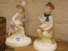 Two Royal Doulton figures from the Nursery Rhymes collection HN 3034 and HN 3032