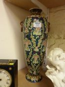 Royal Bon 'Old Dutch' vase, pattern no.322 3991/11 76a, circa 1880, 40cm