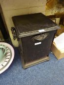 Victorian iron coal box