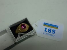 Ruby graduation ring