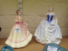 Two Royal Doulton figures 'Susan' HN4532 and 'Yours Forever' HN3354