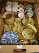 Poole Pottery, Spode, other decorative ceramics and miscellanea in one box