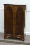 20th Century walnut tallboy of small proportions