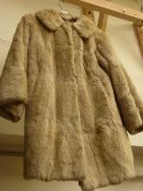 Half length fur coat