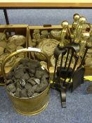 Coal bucket and companion set