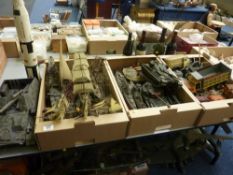 Assorted models in three boxes