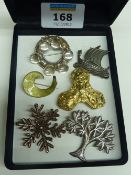 Norwegian brooches by David Anderson and others (6)