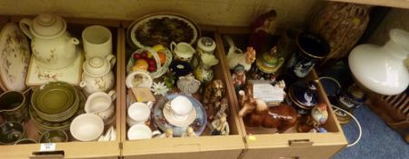 'Harvest' oven to table ware, Portmeirion, Totem and other ceramics in three boxes