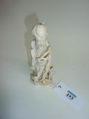 Chinese carved ivory figure 15cm