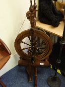 Welsh spinning wheel