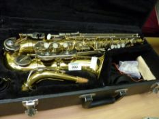 Alpine Saxophone in hard case