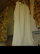 Victorian cotton night gown