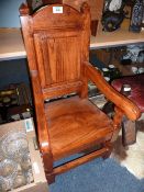 Child's hardwood chair