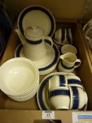 Wedgwood Argosy dinner and tea service in one box - six place settings