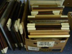 Assorted new picture frames