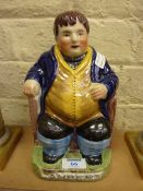 Reproduction model of the fattest man in England