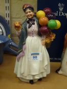 Royal Doulton figure 'Biddy Penny Farthing' HN1843