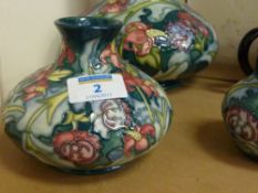 Walter Moorcroft Rachel Bishop Leicester vase 10cm