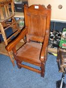 Child's oak Wainscot chair