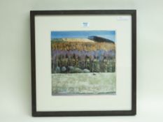 'Yorkshire Moors', 'Yorkshire Dales' pair colour prints after Lydia Bauman