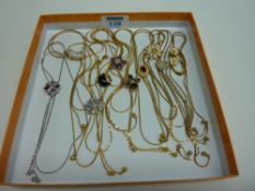 Costume lanyard necklaces in one box
