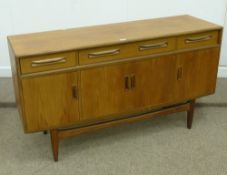G-Plan vintage/retro teak four drawer sideboard