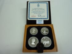 Royal Canadian Mint Olympic 0.925 silver Coin Proof set