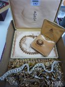 Quality costume necklaces etc in one box
