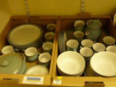 Denby stoneware dinner and breakfast ware in two boxes