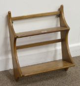 Ercol elm plate rack 43 x 52cm high