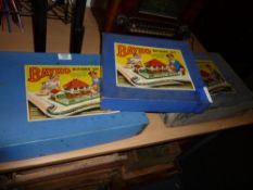 Bayko building sets 1, 2 and 3
