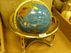 Gemstone globe