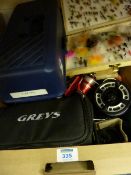 Fly fishing equipment and fly tying kit etc