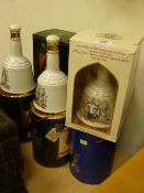 Seven Wade special edition decanters of Bells Whiskey