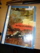 Battle of Britain cinema programme signed by James H Lacey spitfire pilot