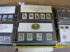 Five albums of GB and world mint stamps, first day covers etc