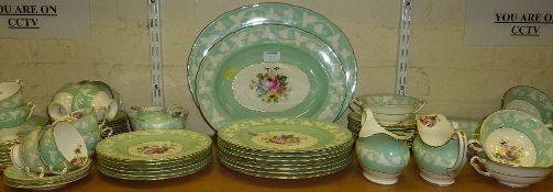 Royal Crown Derby 'Kendall' dinner and tea service - 6 complete place settings plus extras