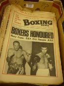 Collection 1960's/70's Boxing News