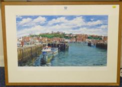 'Whitby' signed limited edition print after Alan Hydes