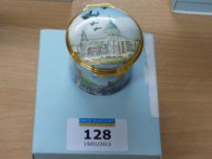 Halcyon Days enamel box 60th anniversary of VE day limited edition no.212/250