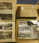 Collection of Victorian and later postcards and photographs