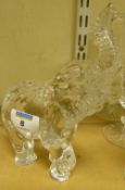 Waterford crystal elephant 18cm