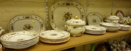 Collection of Edwardian and modern Spode 'Rockingham' dinner and teaware
