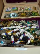 Vintage beads and costume jewellery